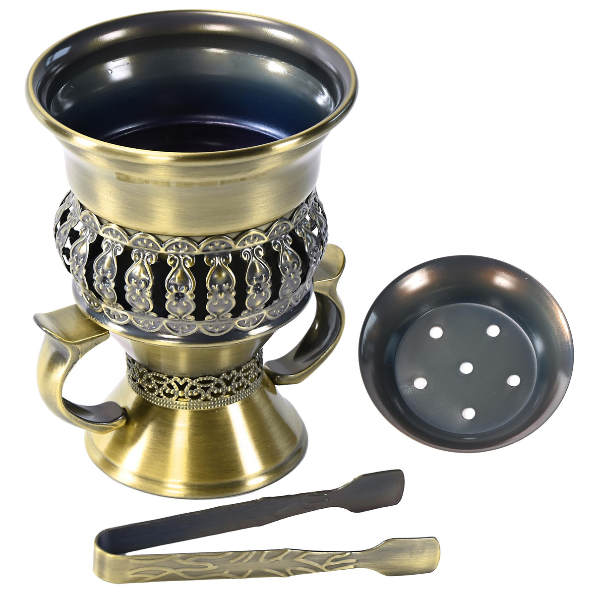 HOCUROAY Bakhoor burner with full metal construction for durability and style.