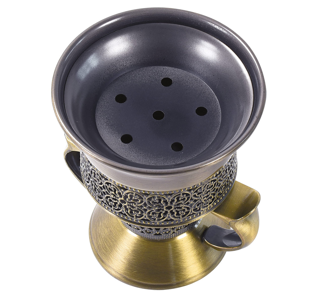 HOCUROAY incense burner includes tongs for safe handling during use.