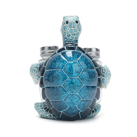 Hodao coastal kitchen sea turtle decor with integrated shaker.