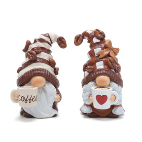 Hodao coffee gnomes with mugs bring warm charm to your kitchen display.