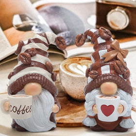 Hodao gnome duo makes a thoughtful coffee-lover gift.