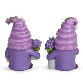 Hodao Lavender Dream Gnomes for garden display and outdoor corners
