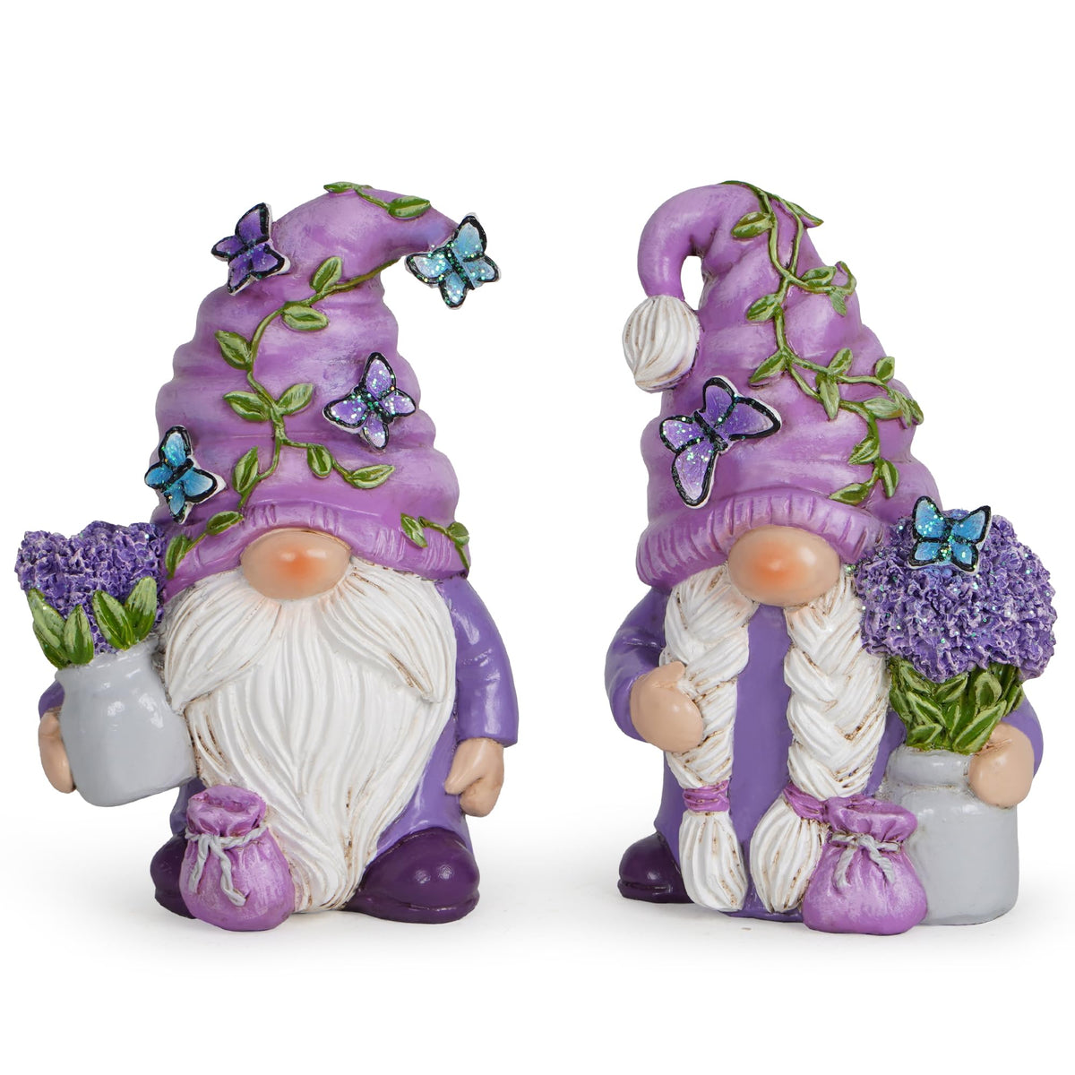 Hodao Lavender Dream Gnomes set adds whimsical charm to any living space