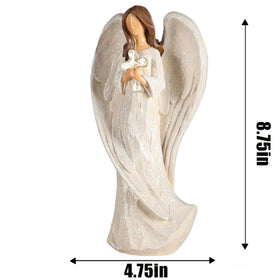 Hodao Valentine’s Day love angel figurine for romantic yet timeless gifting