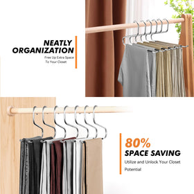 Hodola protective rubber tips guard garment edges during everyday closet use