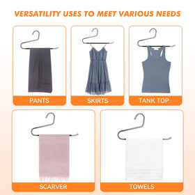 Hodola vertical storage enables efficient wardrobe organization and easy access