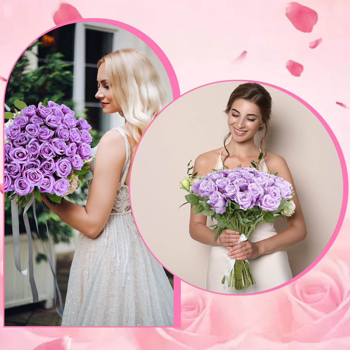 Hoemwarm 36-piece bouquet ideal for weddings, proposals, events.