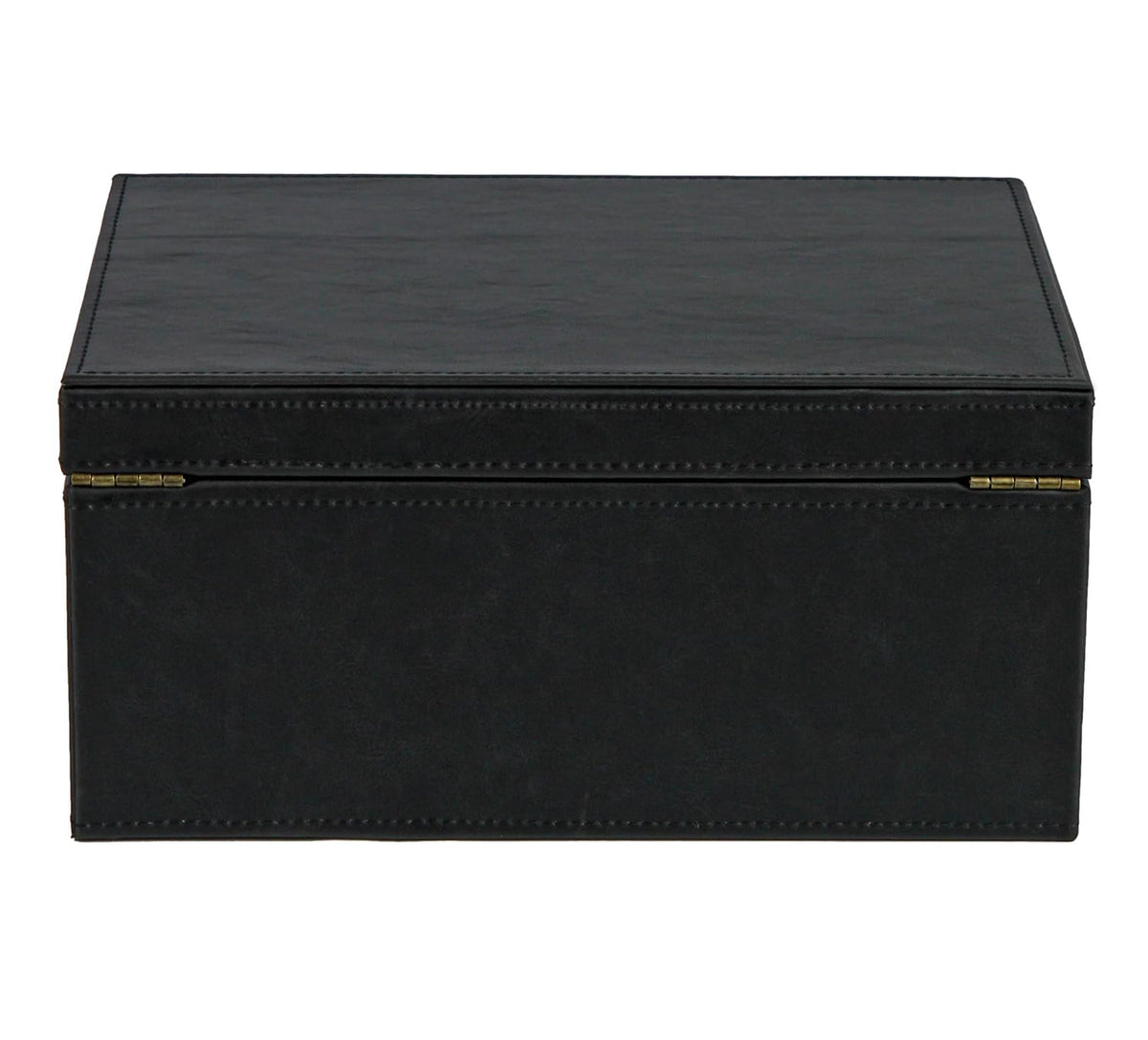 HofferRuffer large capacity decorative box stores jewelry and cosmetics.