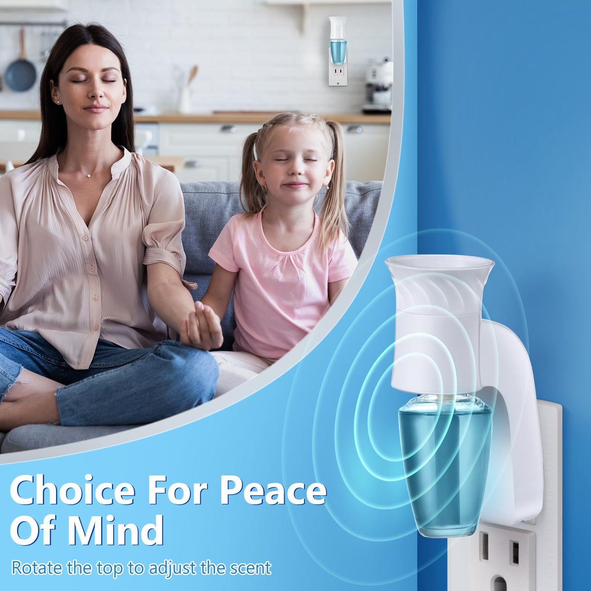 Hohean ETL certified plug ensures safe fragrance diffusion