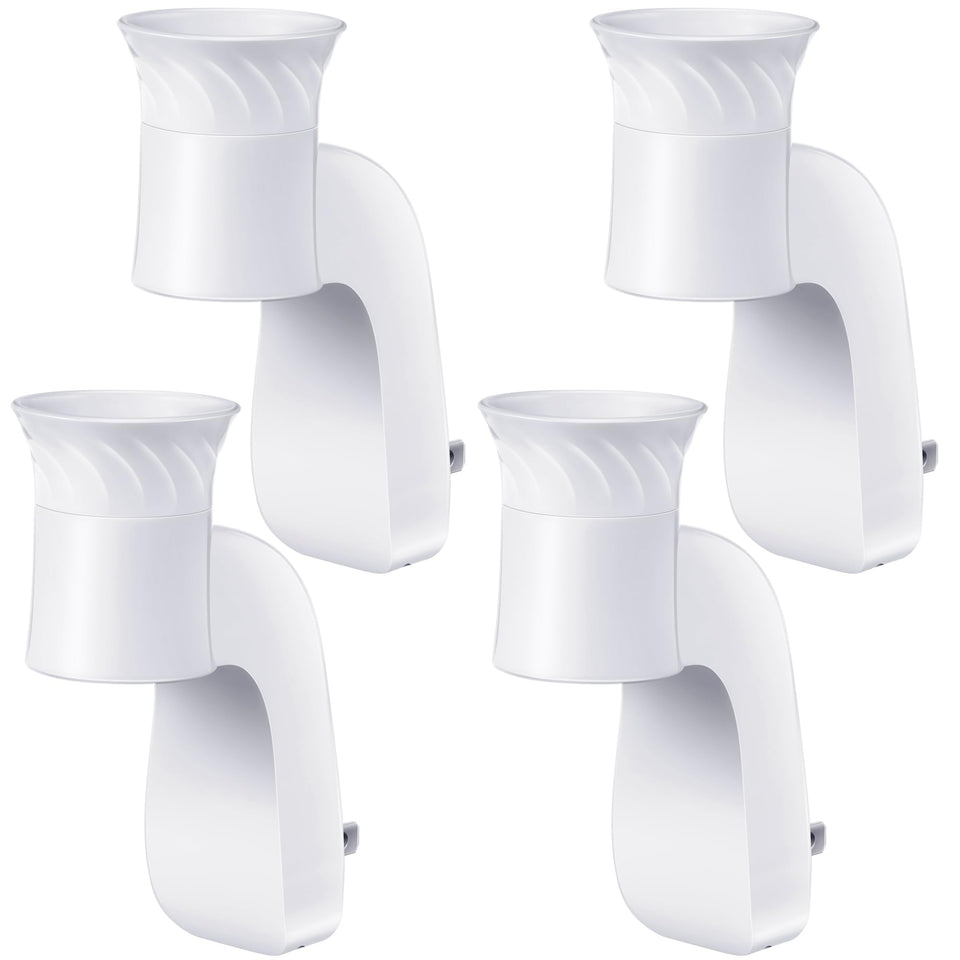 Hohean wall fragrance plug with rotating top for easy scent adjustment