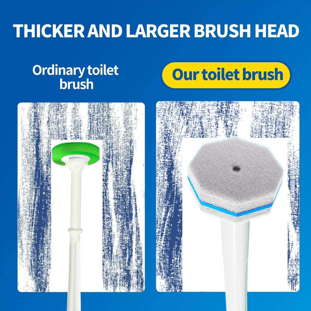 Hohoky ABS handle ergonomic design for comfortable grip