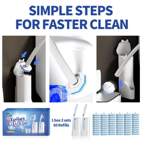 Hohoky self-cleaning brush head with built-in cleaning agent