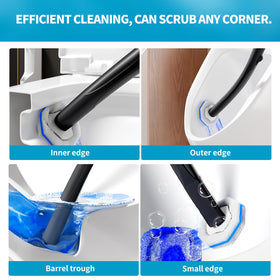 Hohoky soft scrubbing pad protects glaze during cleaning.