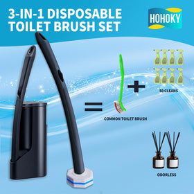 Hohoky wall mount adhesive stickers for scratch-free mounting.