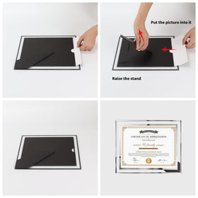 Hoikwo packaging six frames neatly protects frames during shipping.