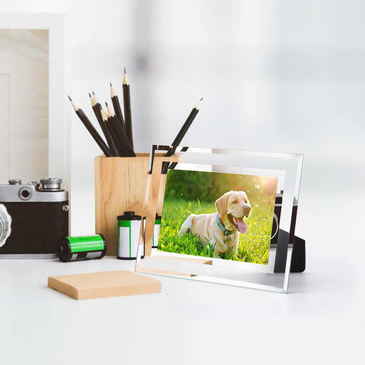 Hoikwo tabletop vertical display ready for portrait photos
