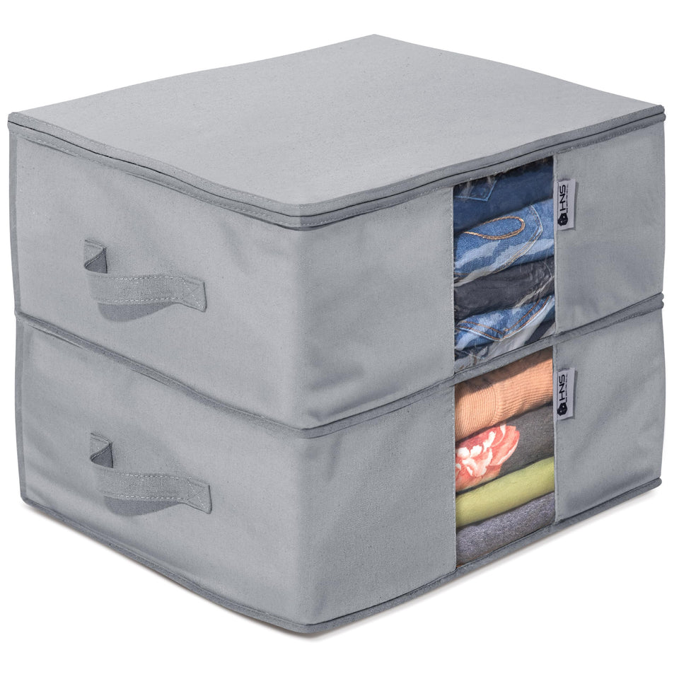 Holdn’ Storage cedar moth-proof bag with closed view guarding clothes from dust