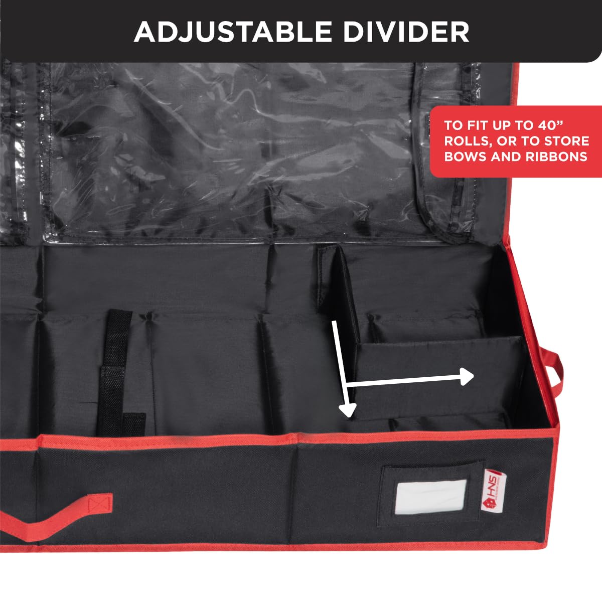 HOLDN’ STORAGE underbed design frees closet space while staying accessible.