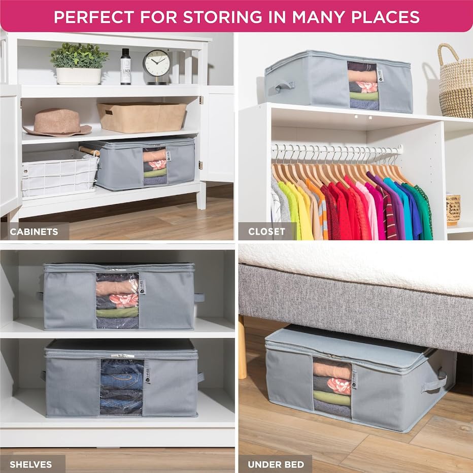 Two sturdy handles for easy carry and access