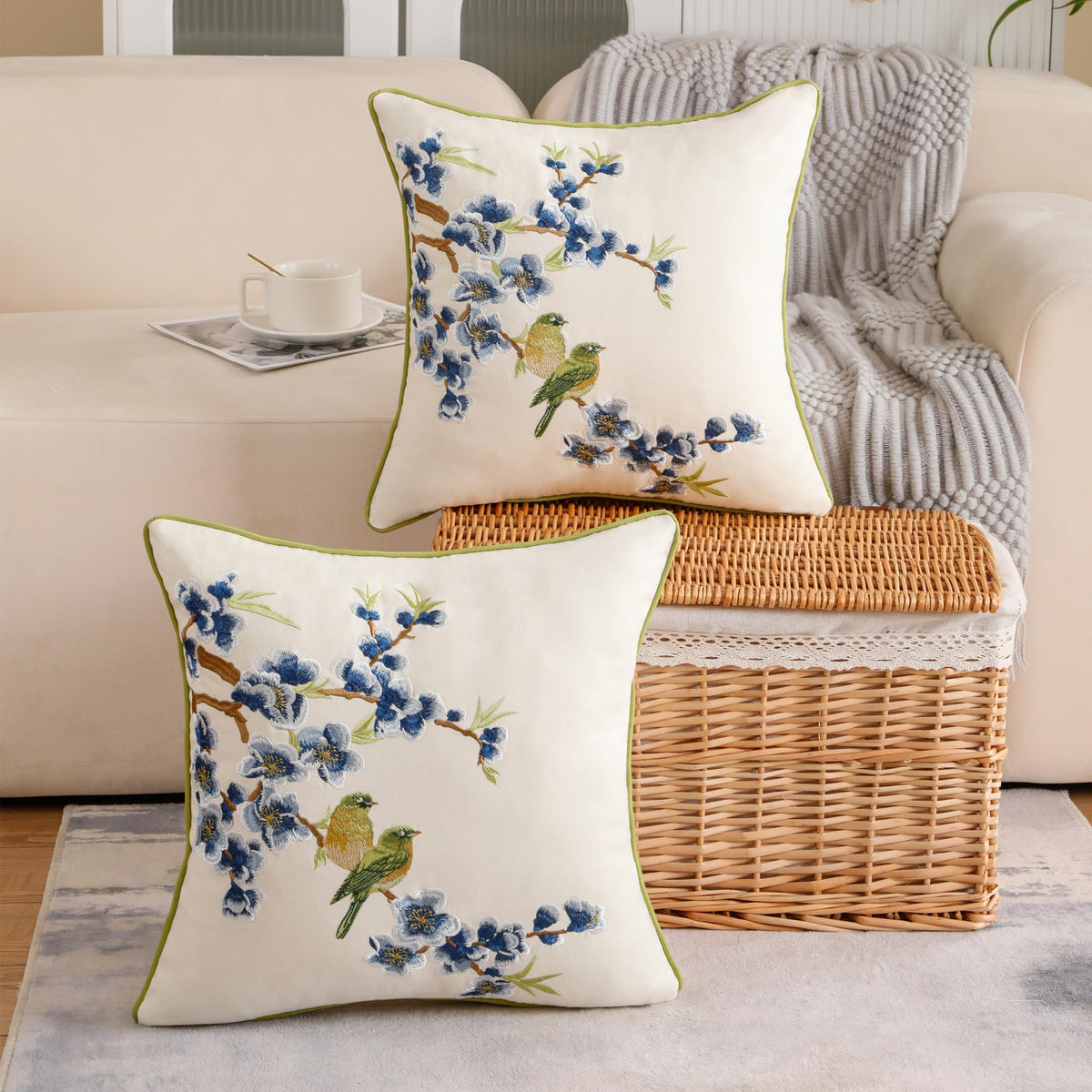 Holibeat embroidery close-up reveals detailed stitching for lasting appeal.