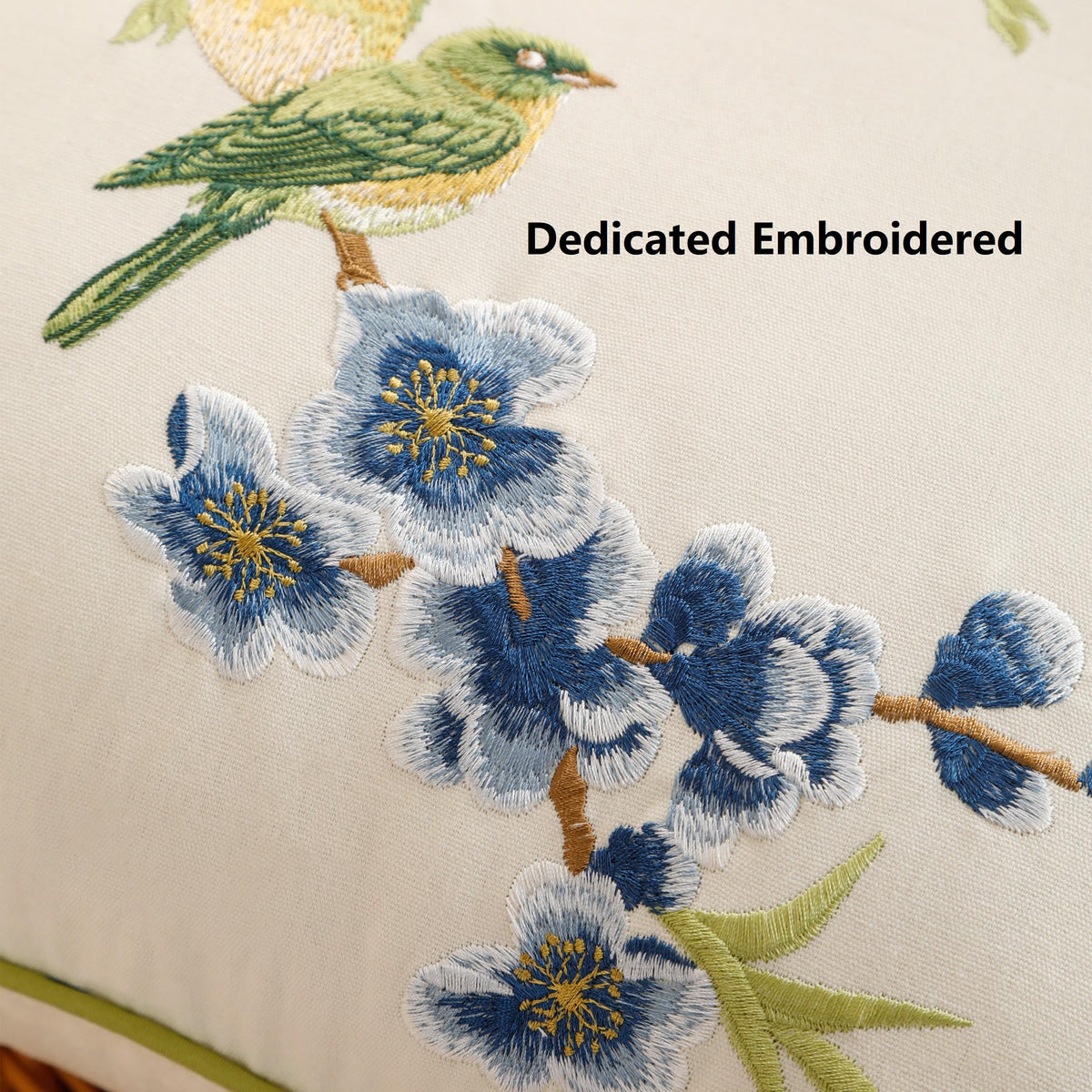 Holibeat peach blossom pattern adds spring vibes to any sofa.
