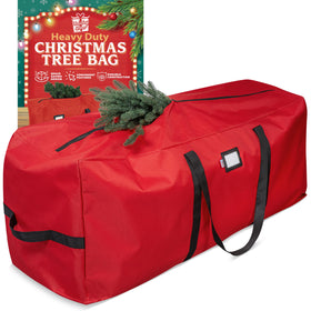 Holiday Cheer 9ft tree storage bag with ample interior space for tall trees.