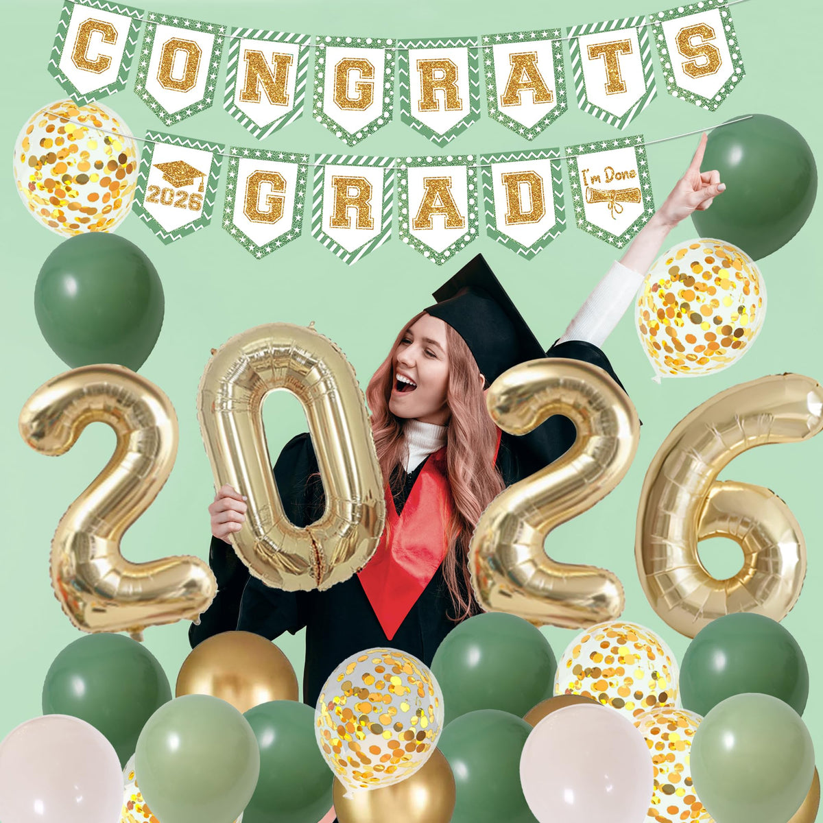 Holkcog latex balloons mix adds color and festivity to the setup