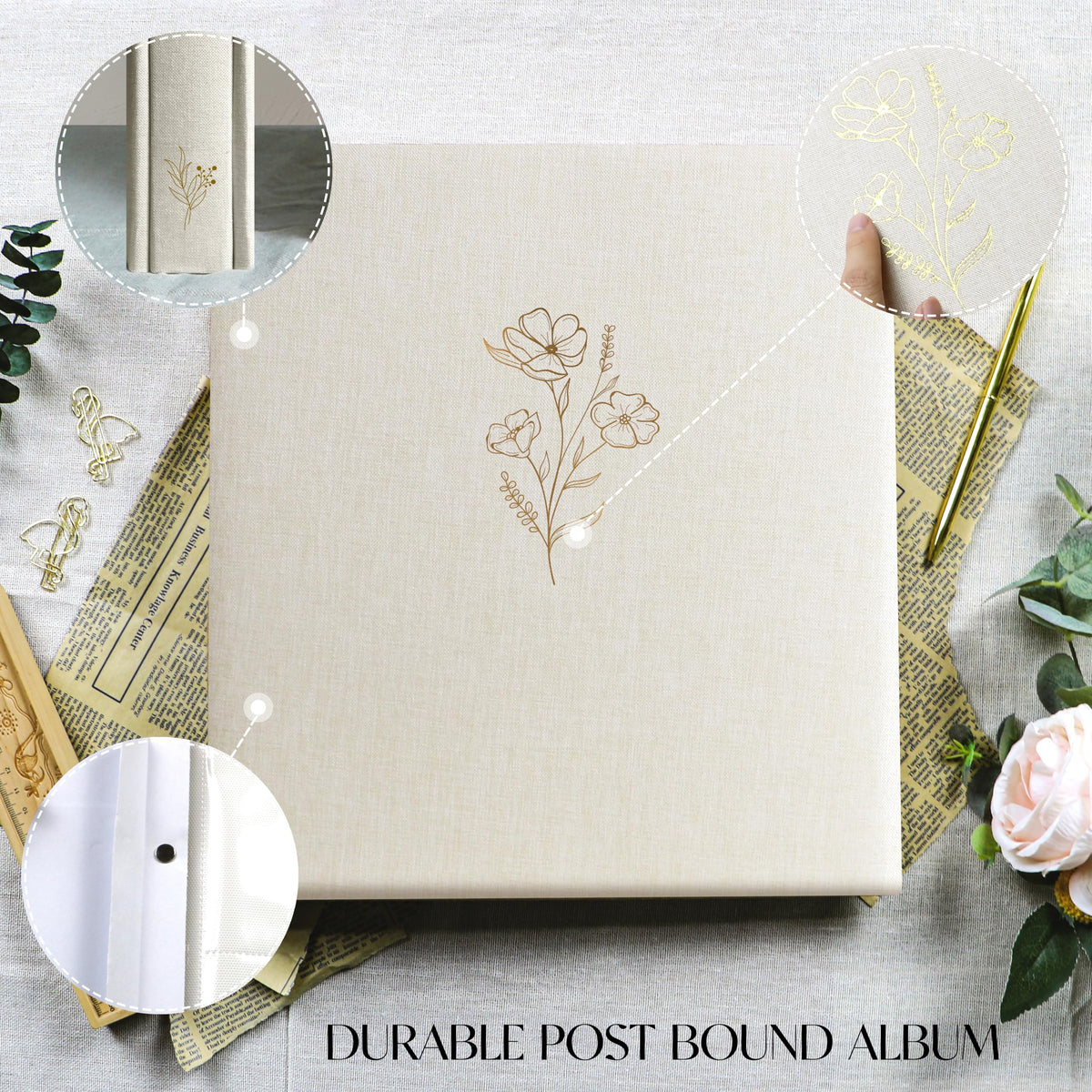 Holoary pages are acid-free and PVC-free for long-lasting keepsakes.