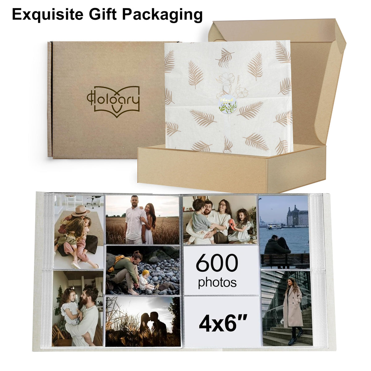 Holoary travel memories storage book is ideal for keeping moments.