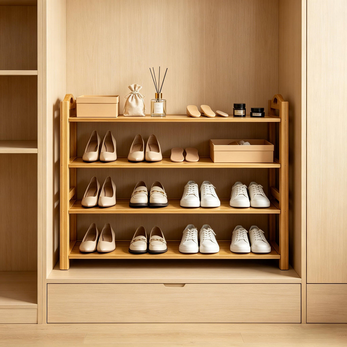 MULTI-USE storage with HOLTPHILI rack for plants, books, and small items