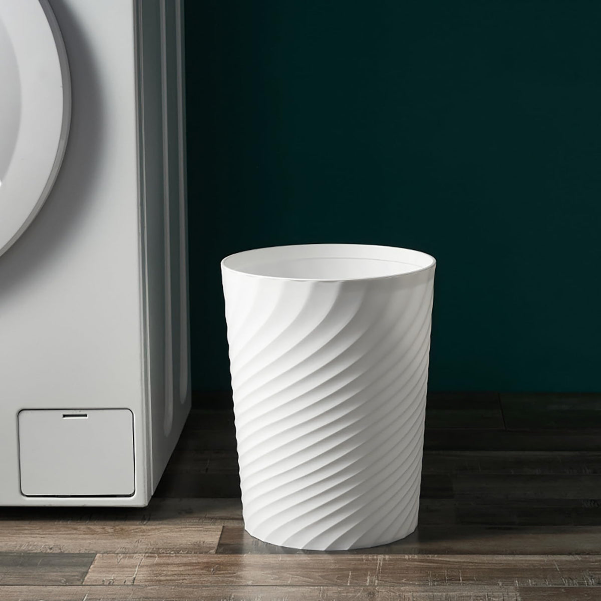 HOLTPHILI multiuse trash bin, also suitable as storage or planter.