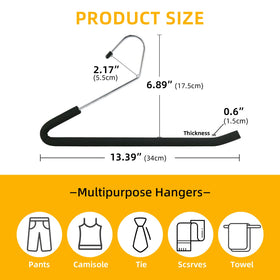 Homa Jia open-ended design enables quick on-off access for pants.