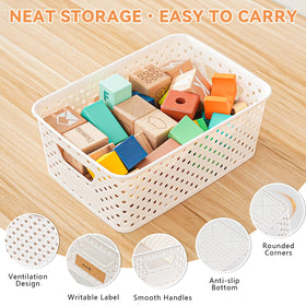 Homaigie 12-pack fits kitchen, closet, and office organization.
