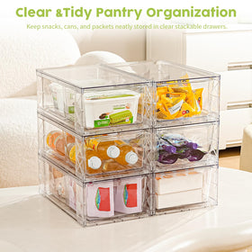 Homaigie 6Pack makeup organization drawer ideal for cosmetics organization.