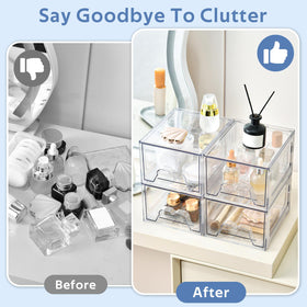 Homaigie silicone non-slip pad keeps drawers stable on smooth surfaces.