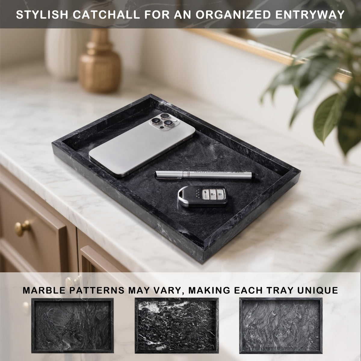 Homaura tray cleans easily with a damp cloth for daily refresh.