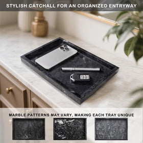 Homaura tray cleans easily with a damp cloth for daily refresh.