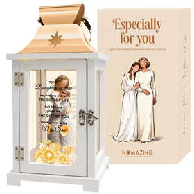 Homazing daughter-in-law lantern placed at home adds warmth and charm.
