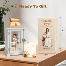 Homazing LED candle with 6-hour timer provides cozy, timed glow