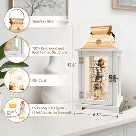 Homazing ready-to-gift lantern arrives in elegant packaging for easy gifting.