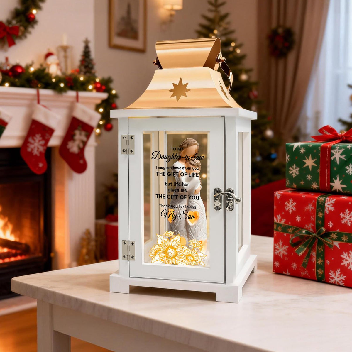 Homazing packaging-ready lantern makes gifting simple and stylish.
