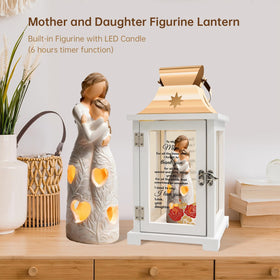 Homazing rose-gold top and wood base combine for elegant display.
