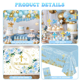 Hombae blue 12-inch balloons for festive party decor and balloon garland.