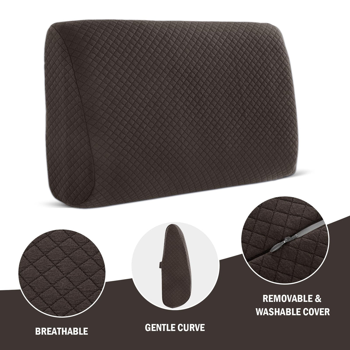 HOMBYS backrest in use during reading or TV time on a sofa or chair