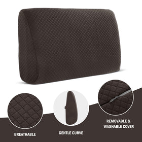 HOMBYS backrest in use during reading or TV time on a sofa or chair