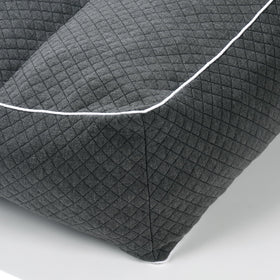HOMBYS easy-care machine-washable cover keeps pillow clean and durable.