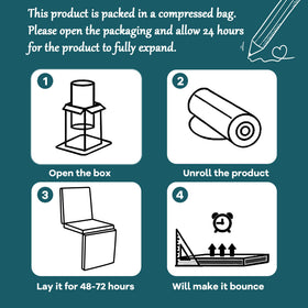 HOMBYS easy setup supports easier standing and comfortable sessions.