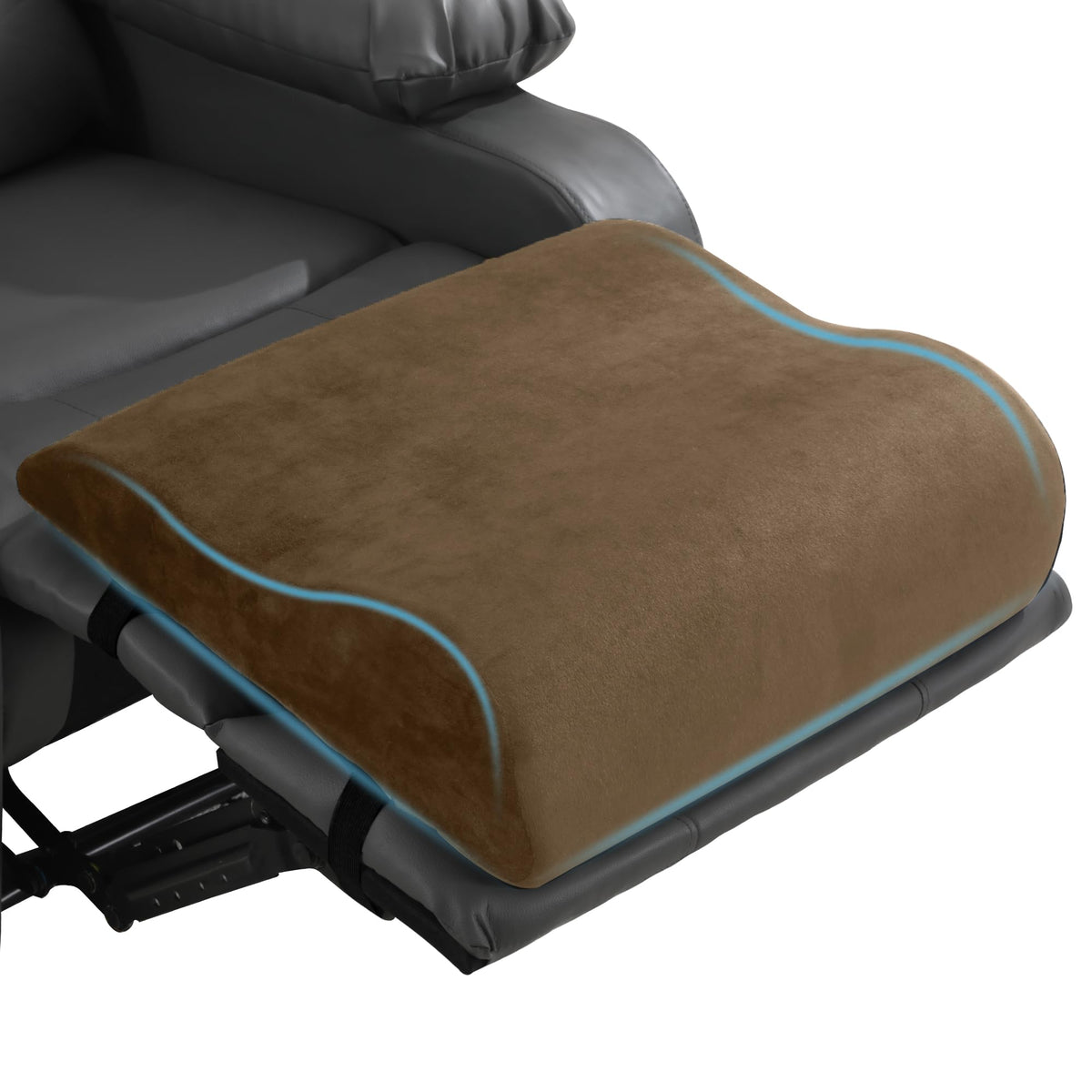 HOMBYS extra-large recliner leg pillow covers leg area for full comfort.