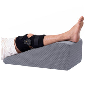 HOMBYS leg elevation pillow large bilateral design supports both legs for comfortable recovery.