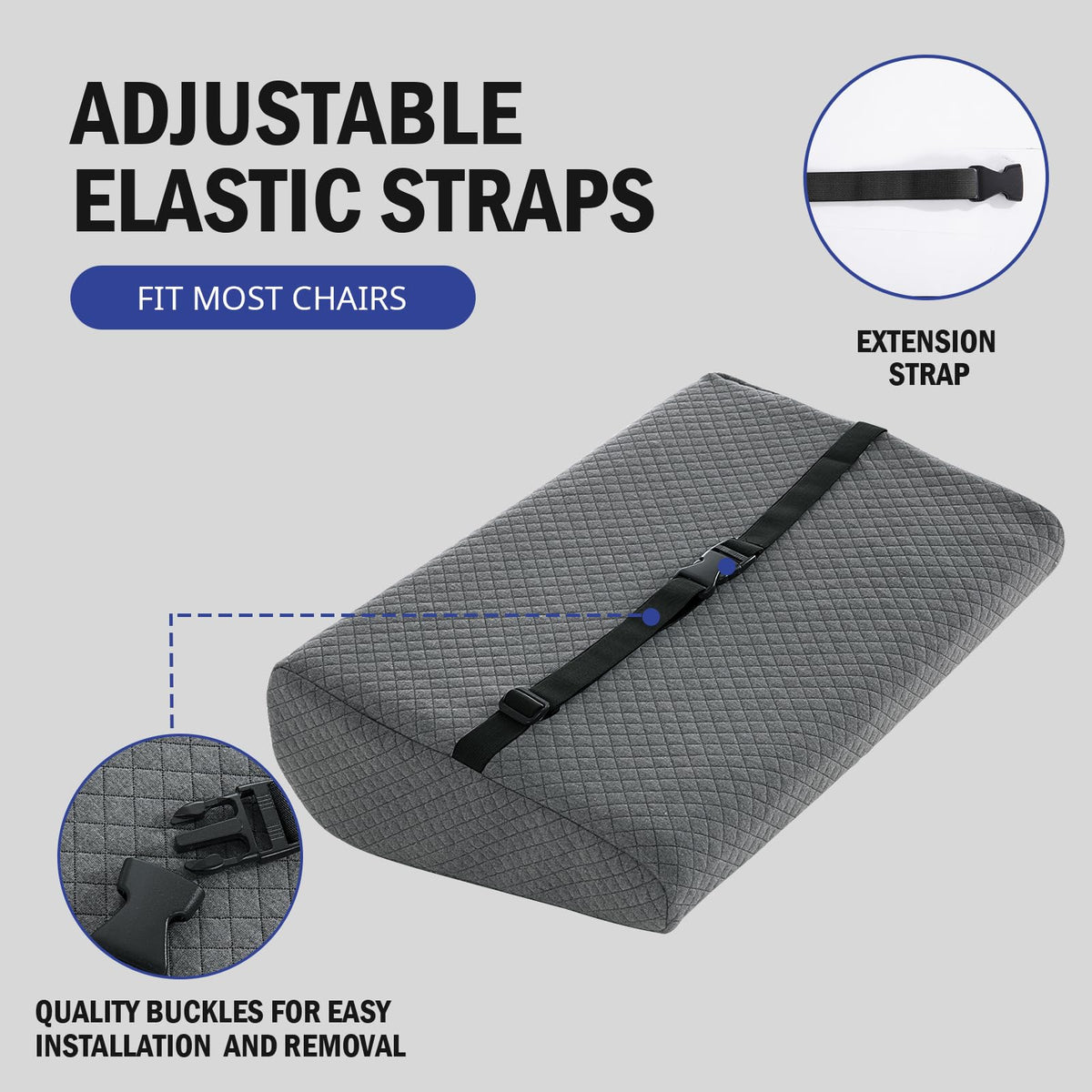 HOMBYS breathable fabric promotes cool seating during extended use